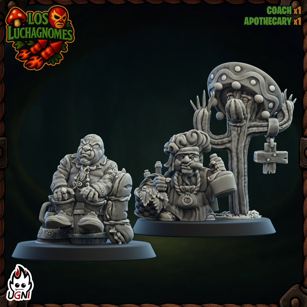 Los Luchagnomes - Fantasy Football - Wargaming Team By Ugni Miniatures