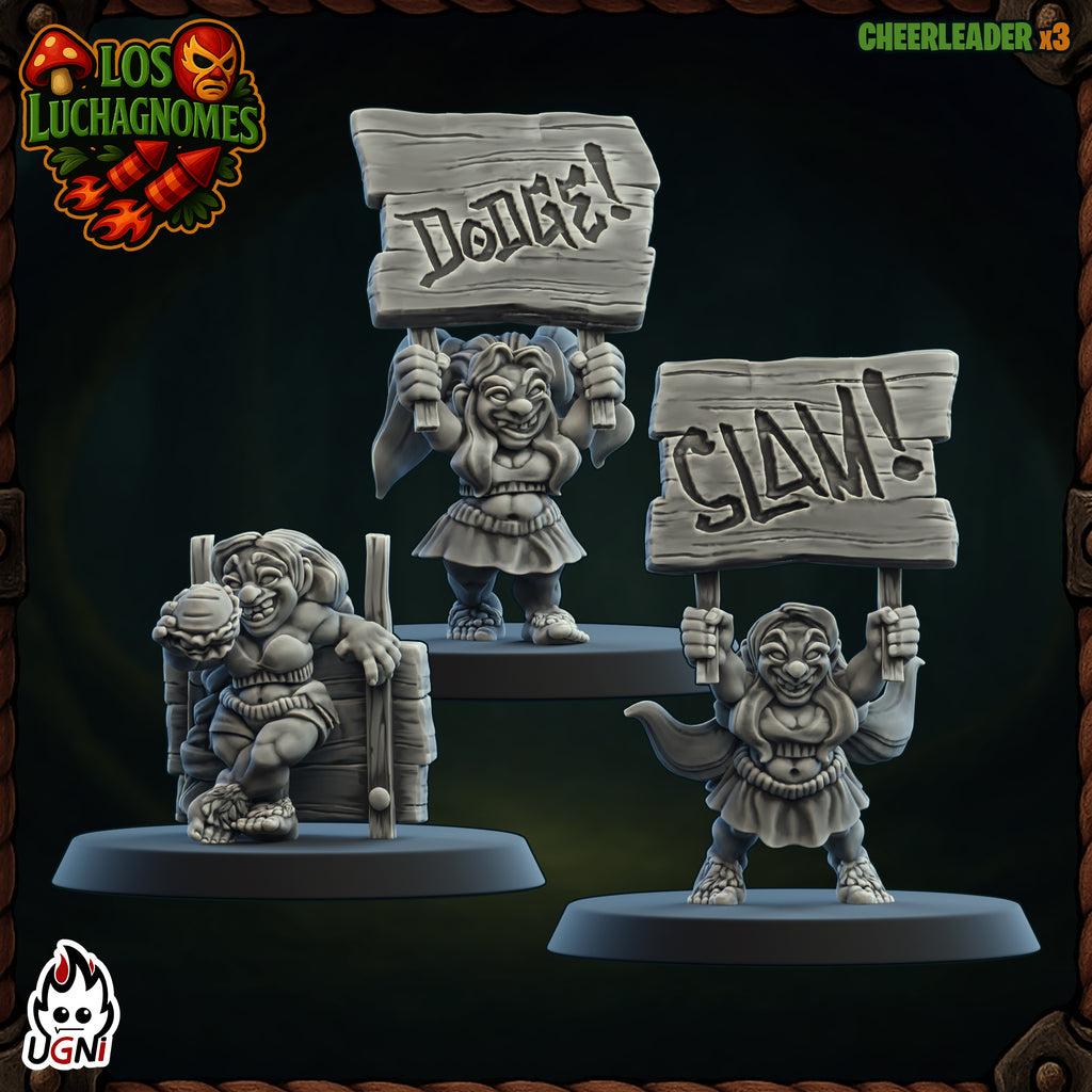 Los Luchagnomes - Fantasy Football - Wargaming Team By Ugni Miniatures