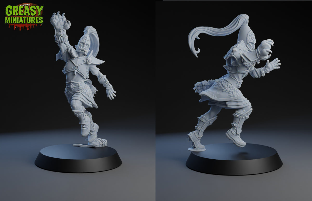 Noble Elf Team - Fantasy Football Miniatures by Brutefun Miniatures