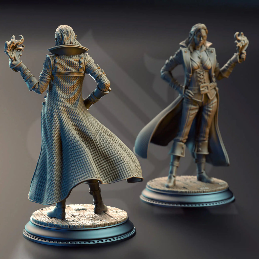 Charlotte-Anne – Gambler Rogue - Medium Tabletop Miniature By DM Stash