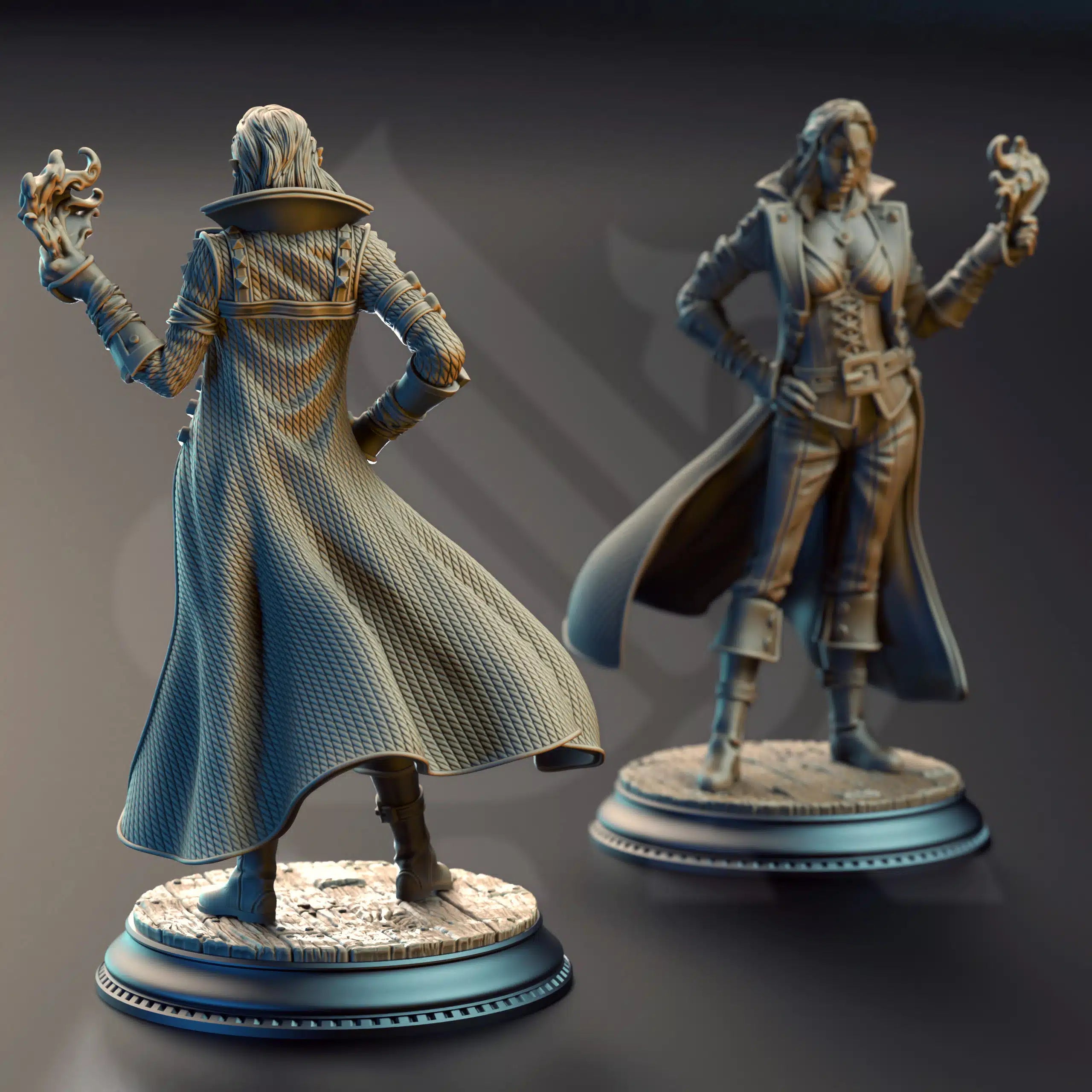 Charlotte-Anne – Gambler Rogue - Medium Tabletop Miniature By DM Stash