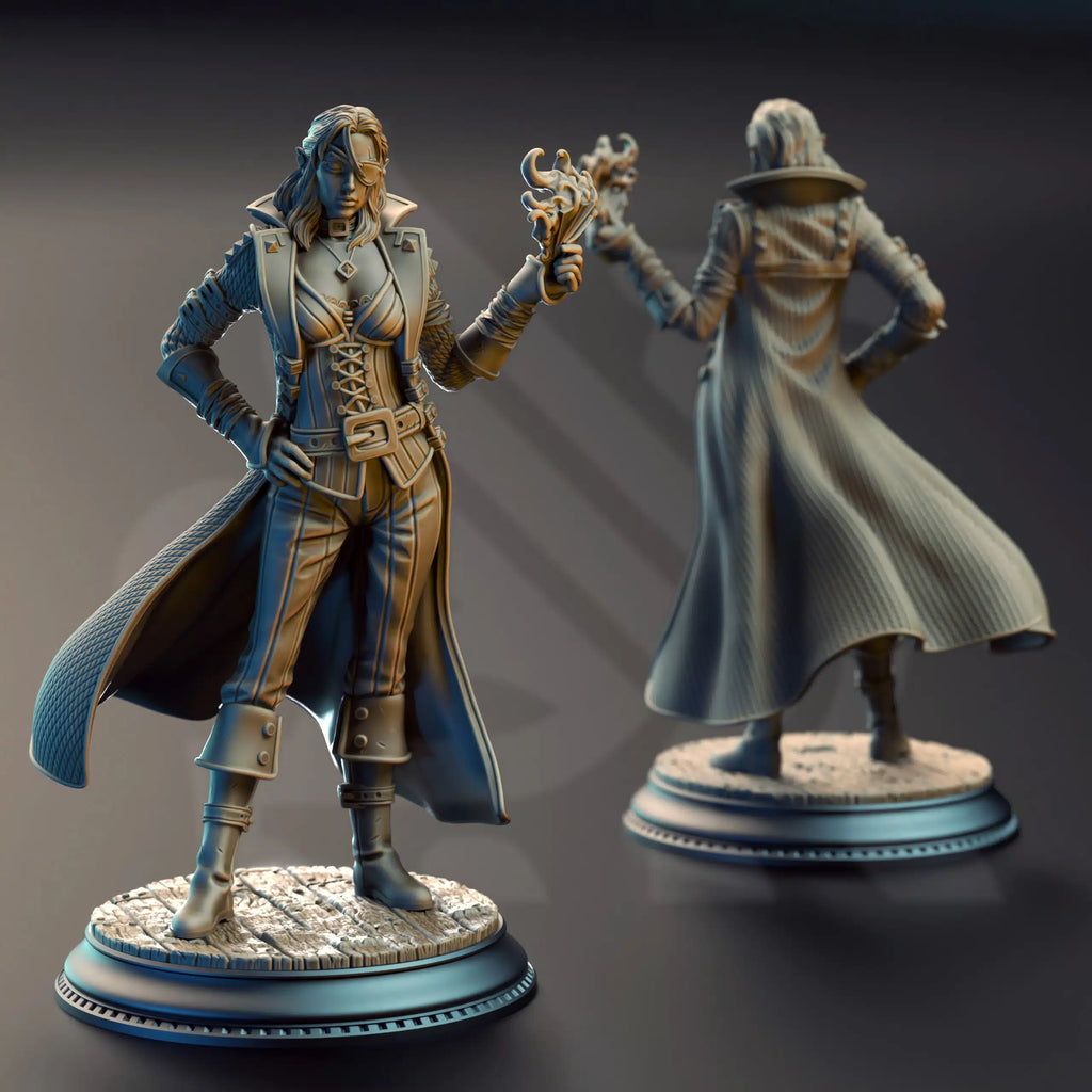 Charlotte-Anne – Gambler Rogue - Medium Tabletop Miniature By DM Stash