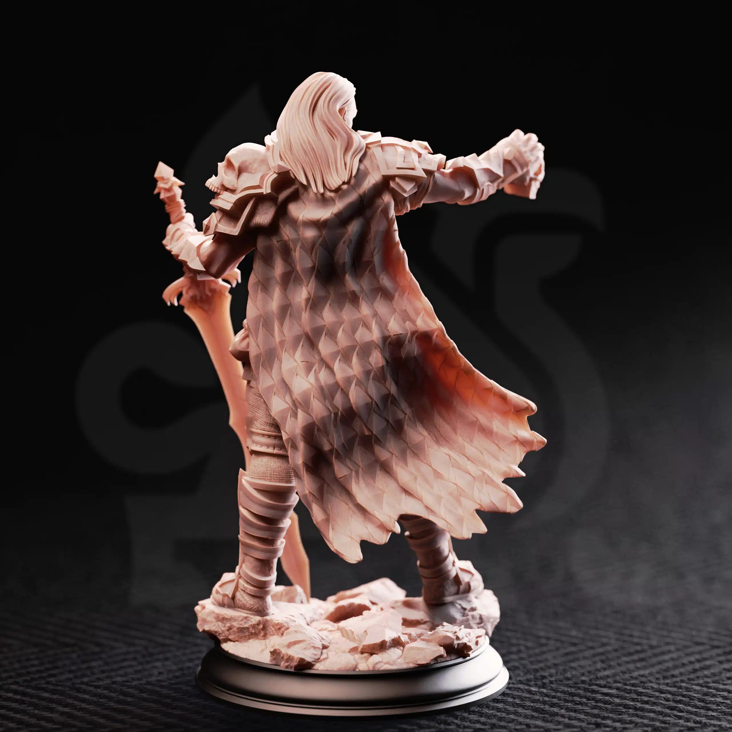 Corsicus – Swordsman of the North - Medium Tabletop Miniature By DM Stash