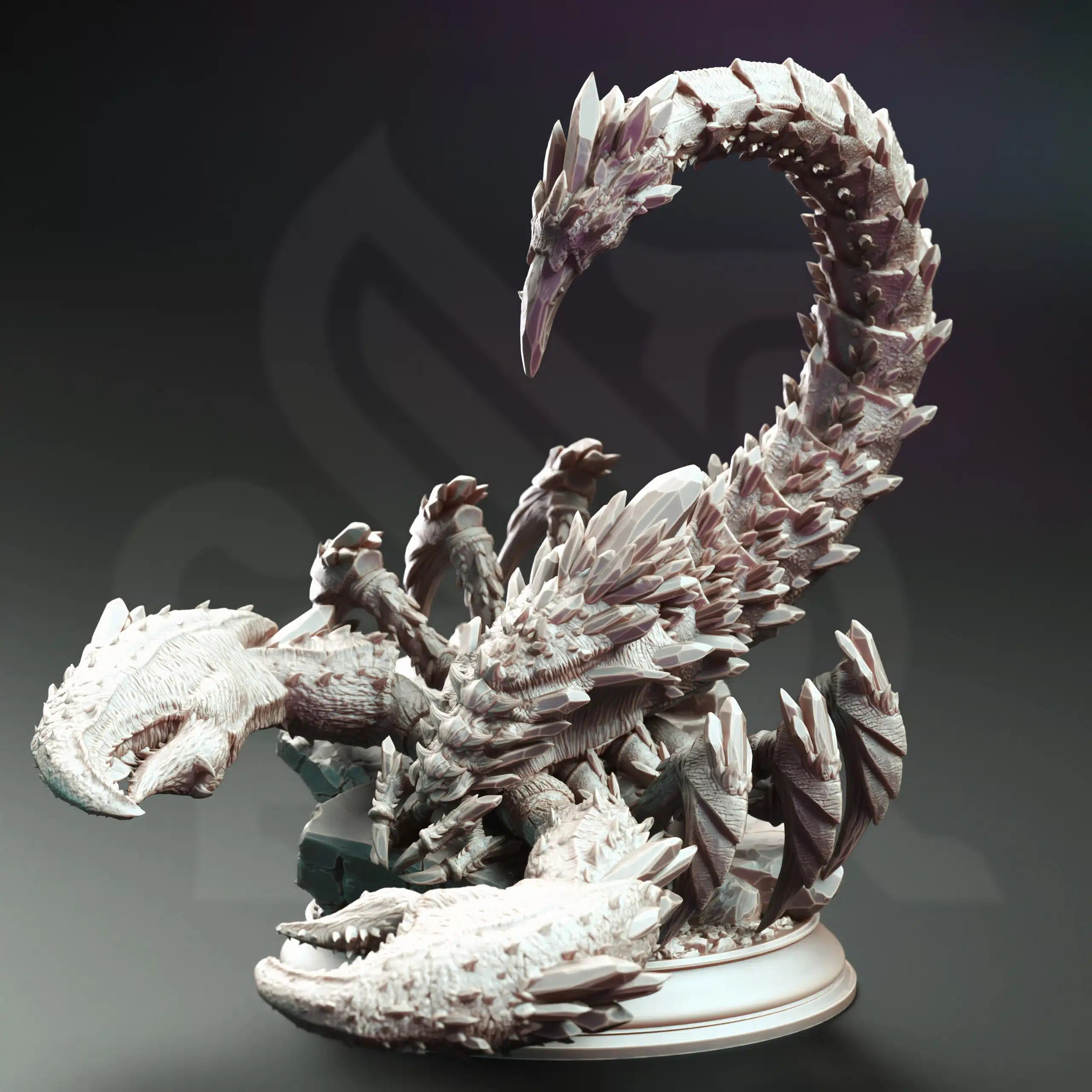 Cazanor – Crystalline Scorpion - Large Tabletop Miniature By DM Stash