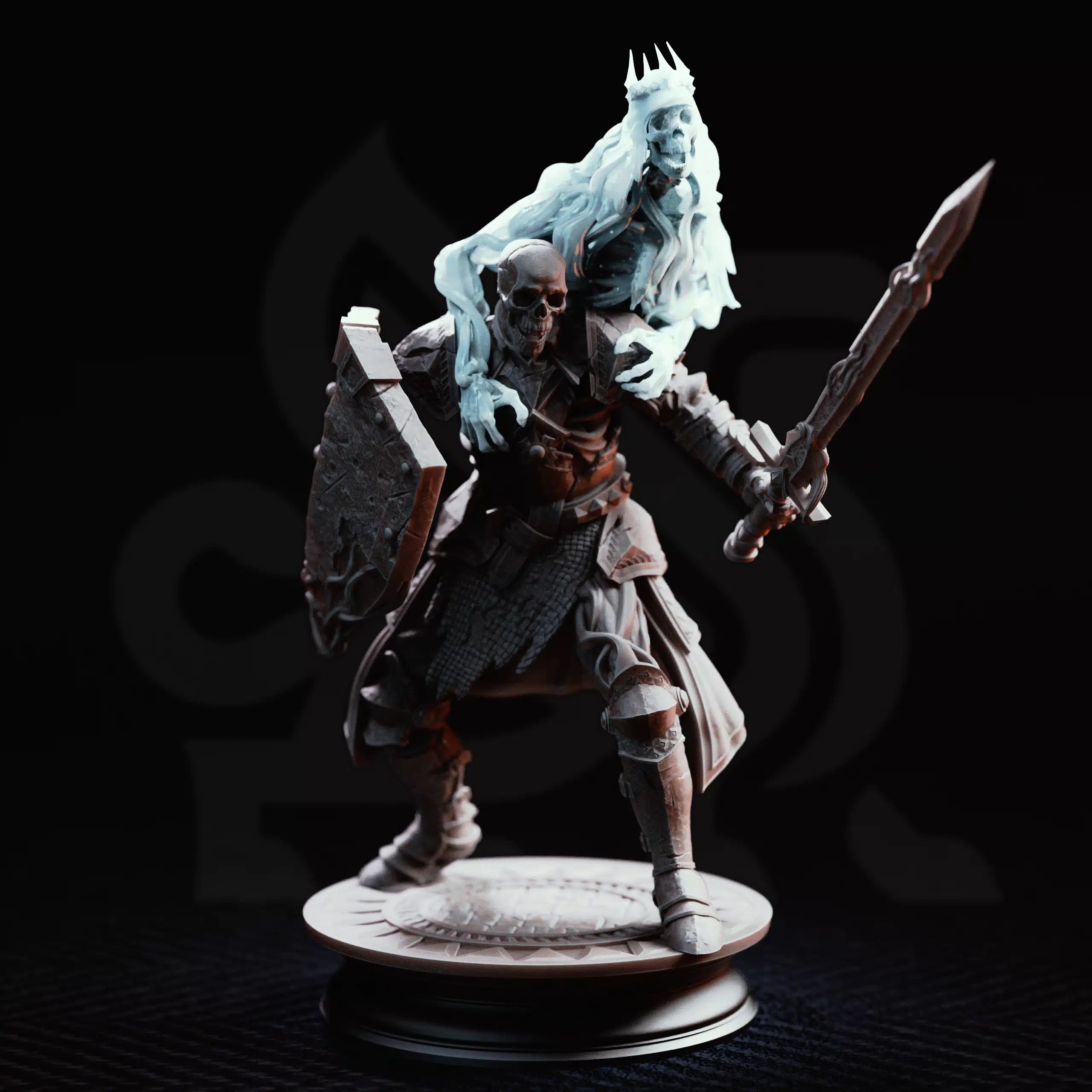 Death’s Grasp – Wraith of Possession - Medium Tabletop Miniature By DM Stash