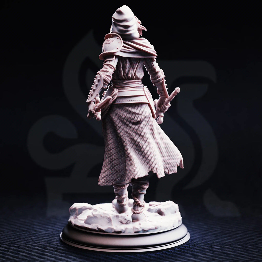 Delyna ro Unviel – Blade of Justice - Medium Tabletop Miniature By DM Stash