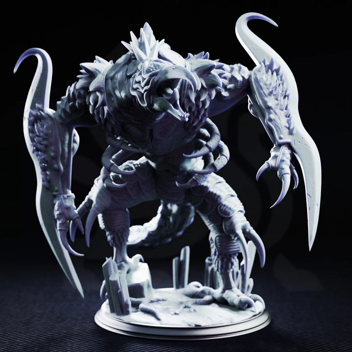 Depth Dismemberer – Subterranean Horror - Large Tabletop Miniature By DM Stash