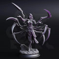 Dirthana of the Void’s Embrace – Ascended Spider Sorceress - Medium Tabletop Miniature By DM Stash