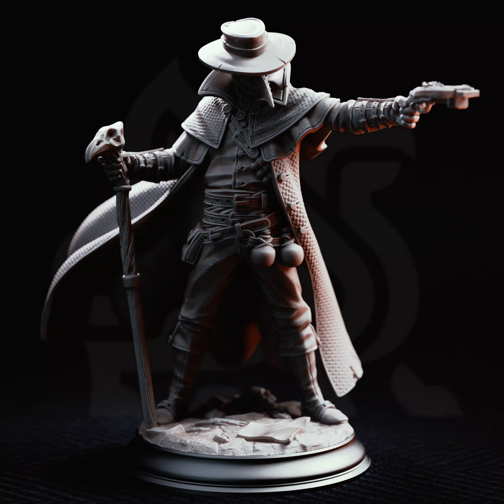 Doktor Jakobson – Deranged Plague Doctor - Medium Tabletop Miniature By DM Stash