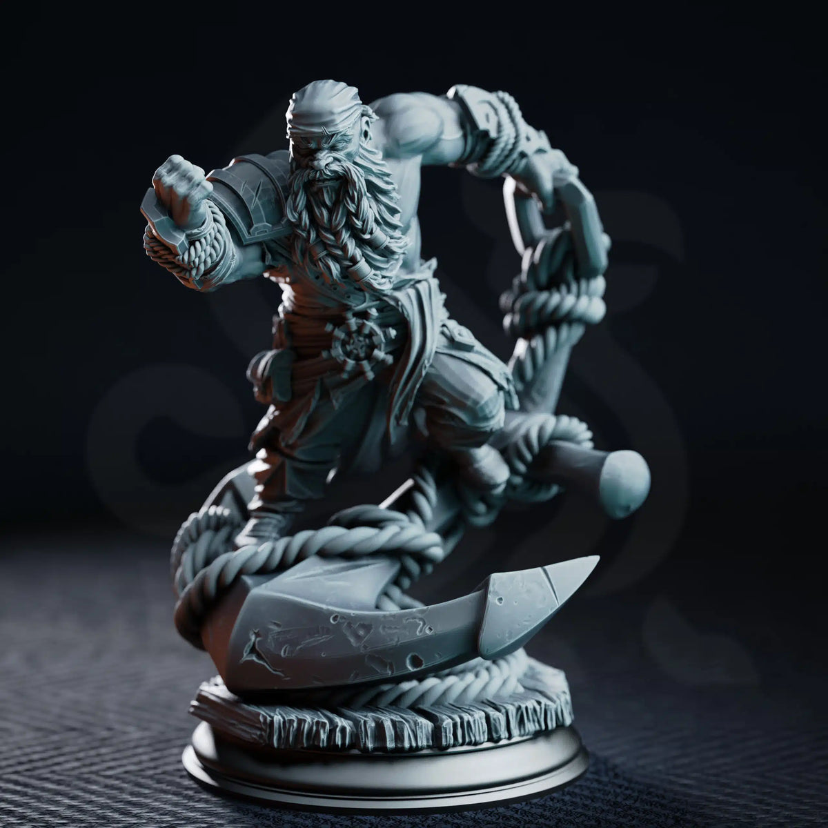 Eghard Verdoorn – Dwarf Sailor - Medium Tabletop Miniature By DM Stash