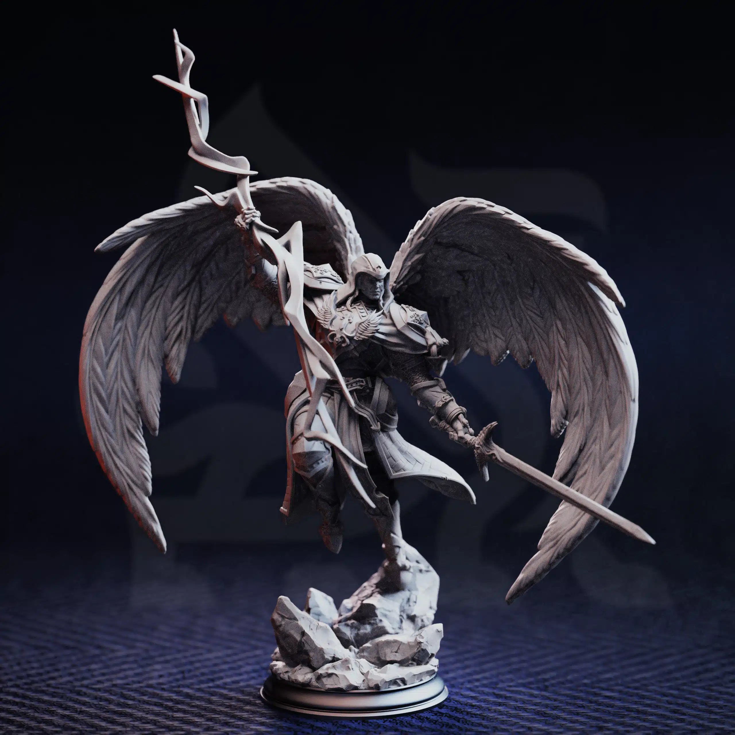 Erdrydion – Father of Truth & Justice - Medium Tabletop Miniature By DM Stash