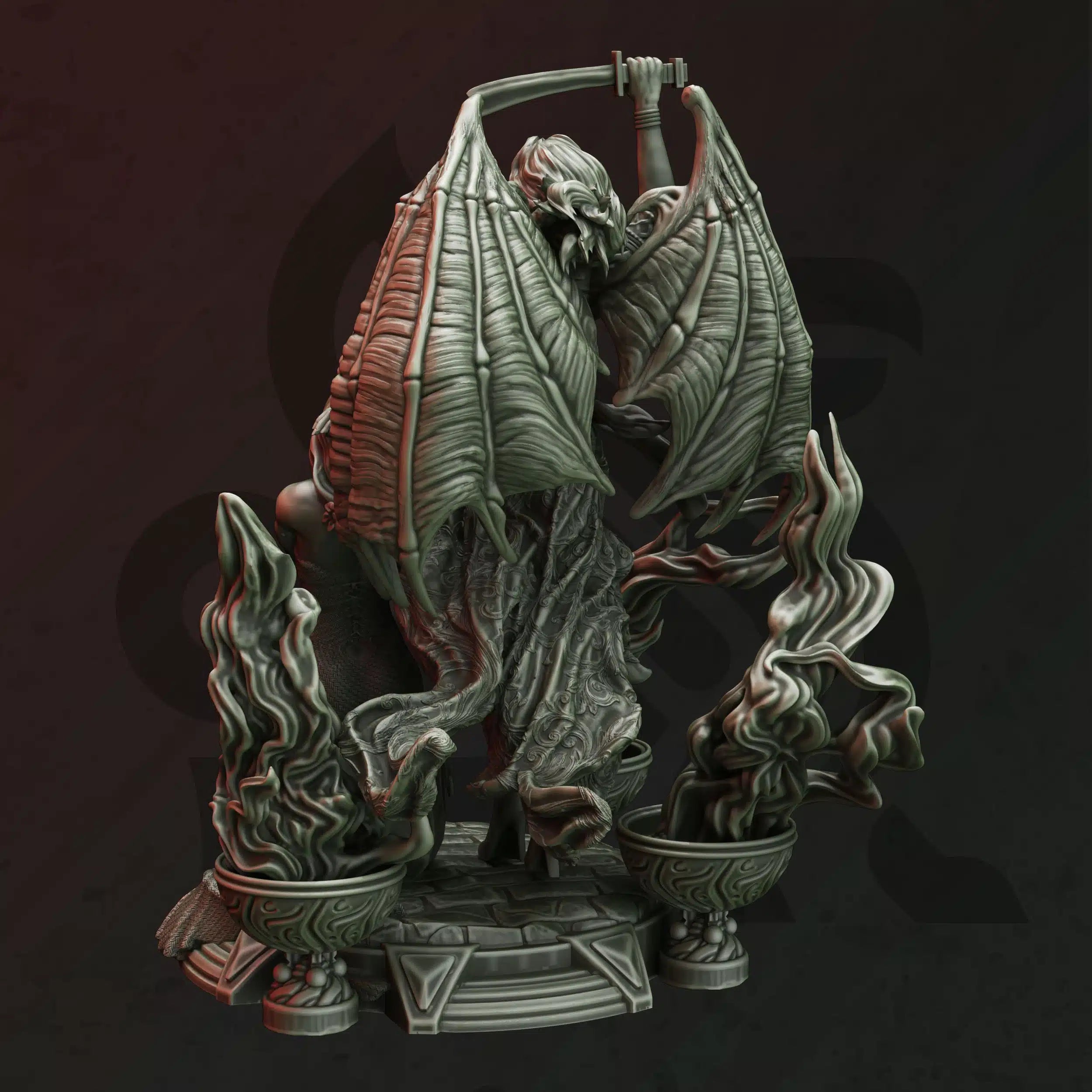 Erys – Vampiric Seductress - Medium Tabletop Miniature By DM Stash