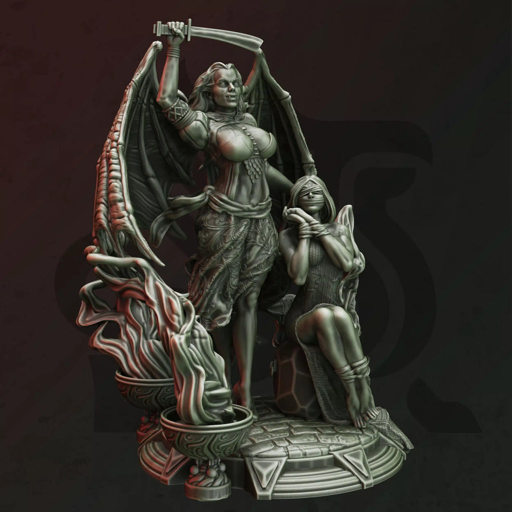 Erys – Vampiric Seductress - Medium Tabletop Miniature By DM Stash