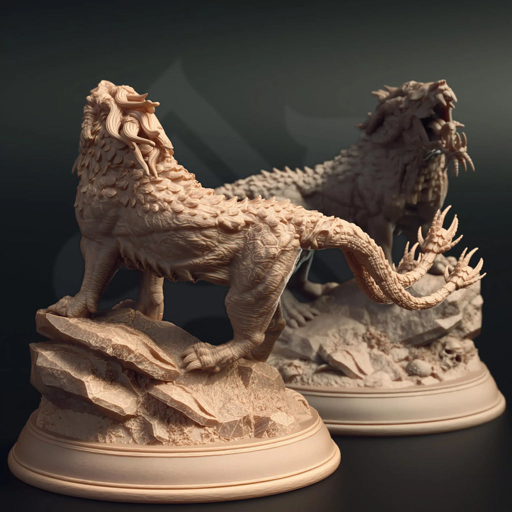 Estranith – Godless Panther - Large Tabletop Miniature By DM Stash