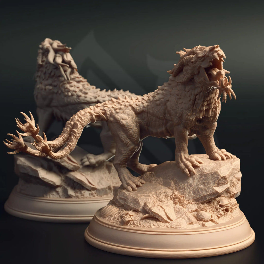 Estranith – Godless Panther - Large Tabletop Miniature By DM Stash