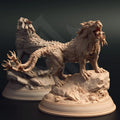 Estranith – Godless Panther - Large Tabletop Miniature By DM Stash