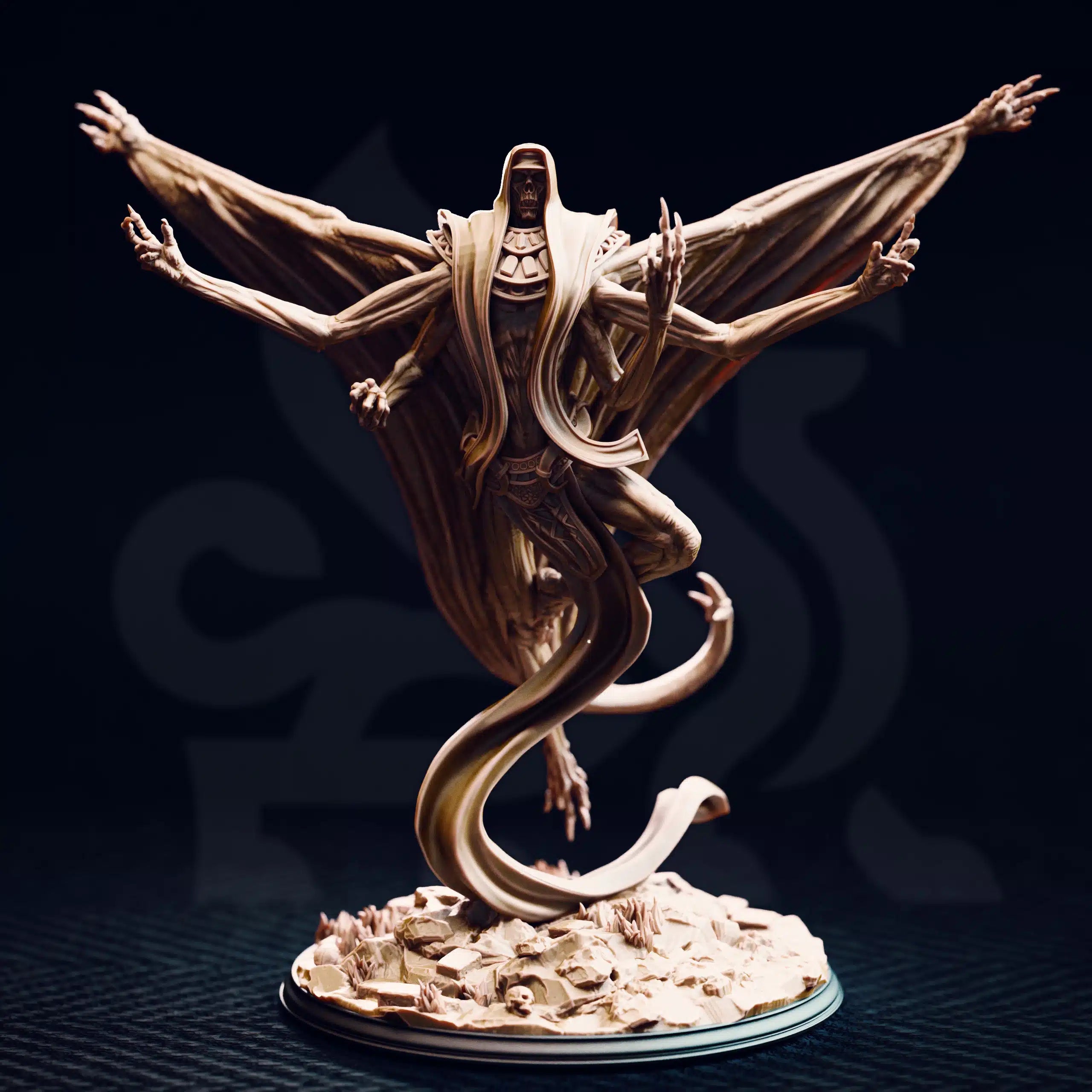 Exelian the Forbidden – Ancient Monstrosity - Huge Tabletop Miniature By DM Stash