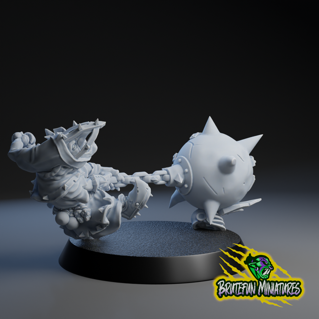 Fanatic - Goblin - Famous Player - Fantasy Football By Brutefun Miniatures