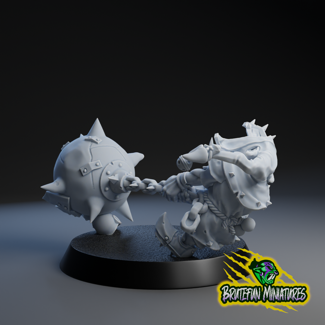 Fanatic - Goblin - Famous Player - Fantasy Football By Brutefun Miniatures