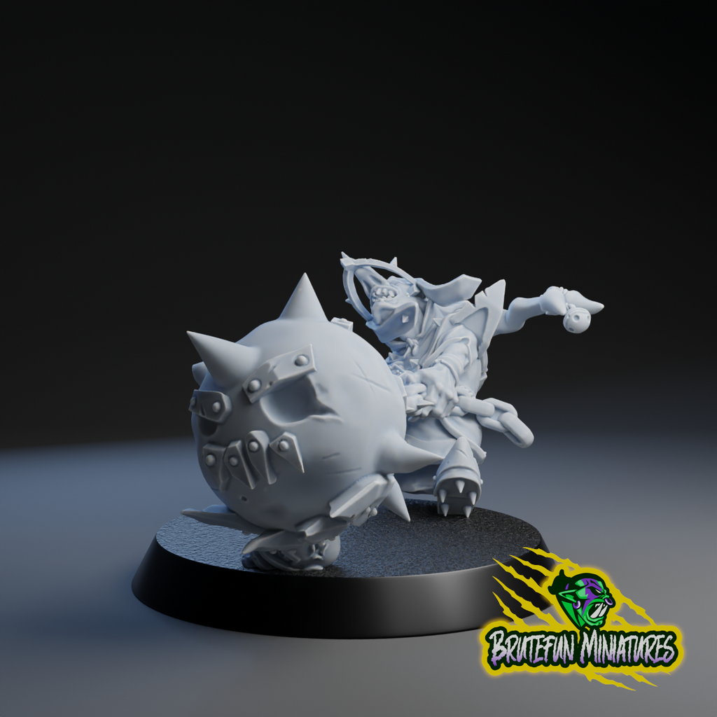 Fanatic - Goblin - Famous Player - Fantasy Football By Brutefun Miniatures