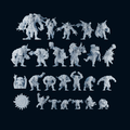 Savage Orc - Brutefun Miniatures - Fantasy Football Team