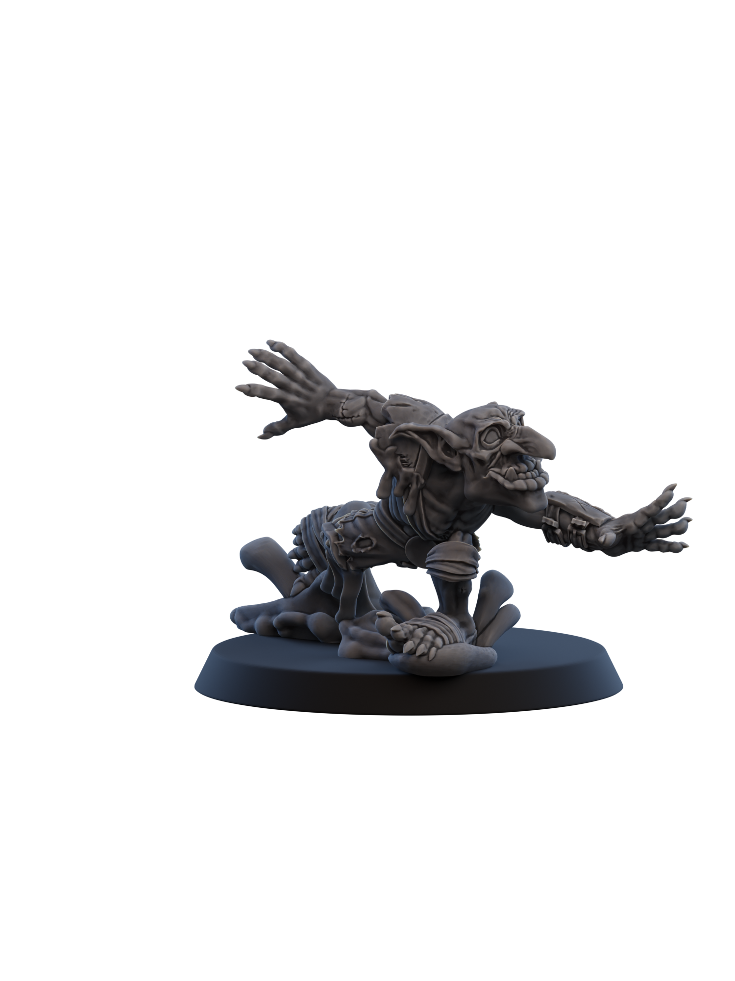 The Goop Troop - Orc Team - Greasy Miniatures X Ugni Miniatures Collaboration