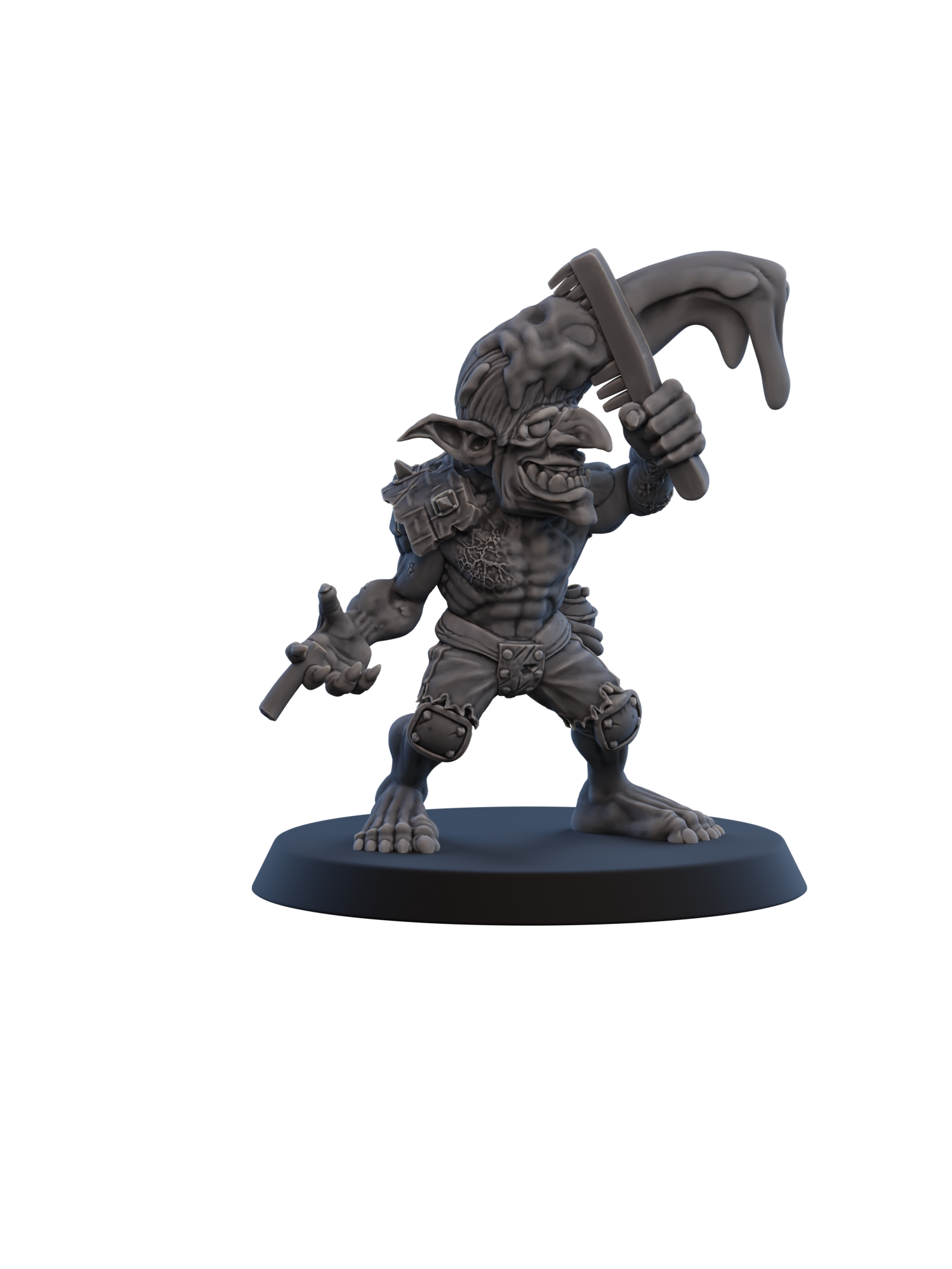 The Goop Troop - Orc Team - Greasy Miniatures X Ugni Miniatures Collaboration