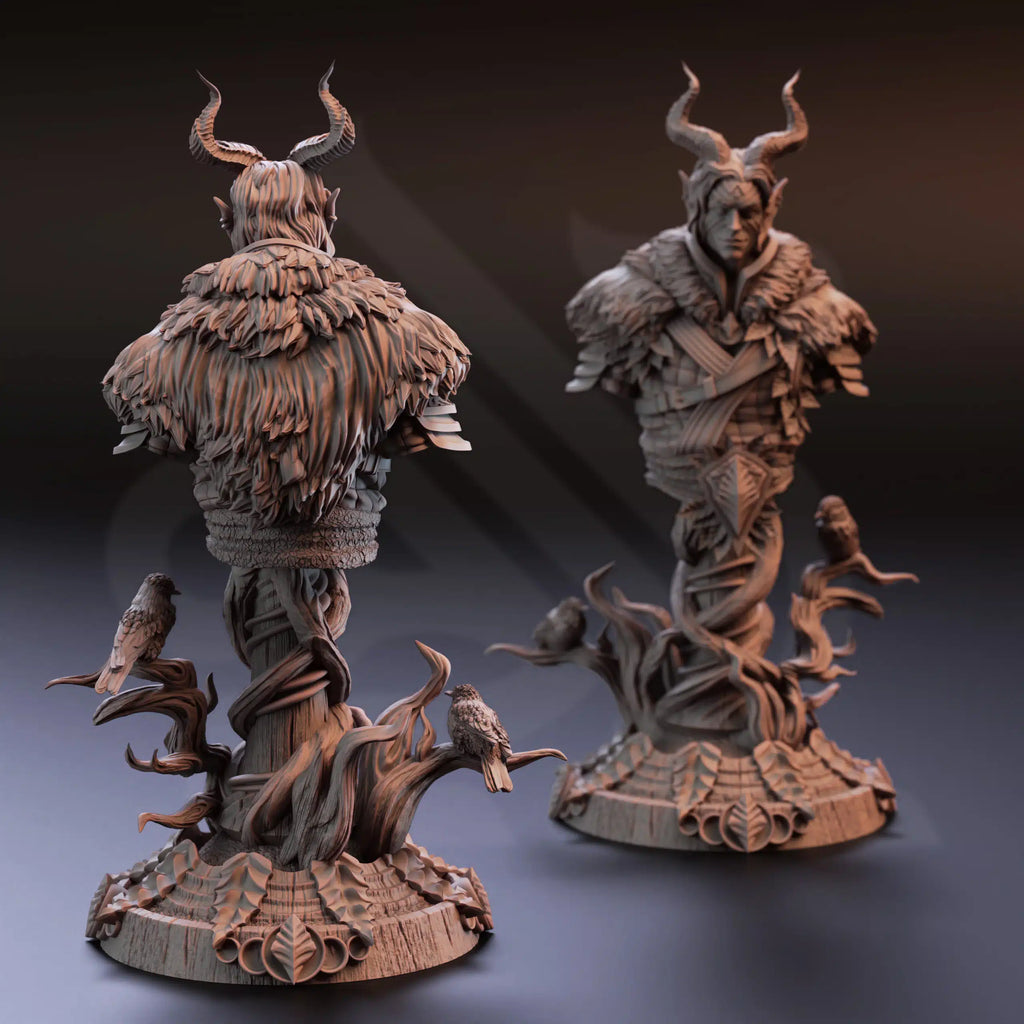 Garyck of Cinta Mar – Infernal Forest Guardian (Bust) - By DM Stash