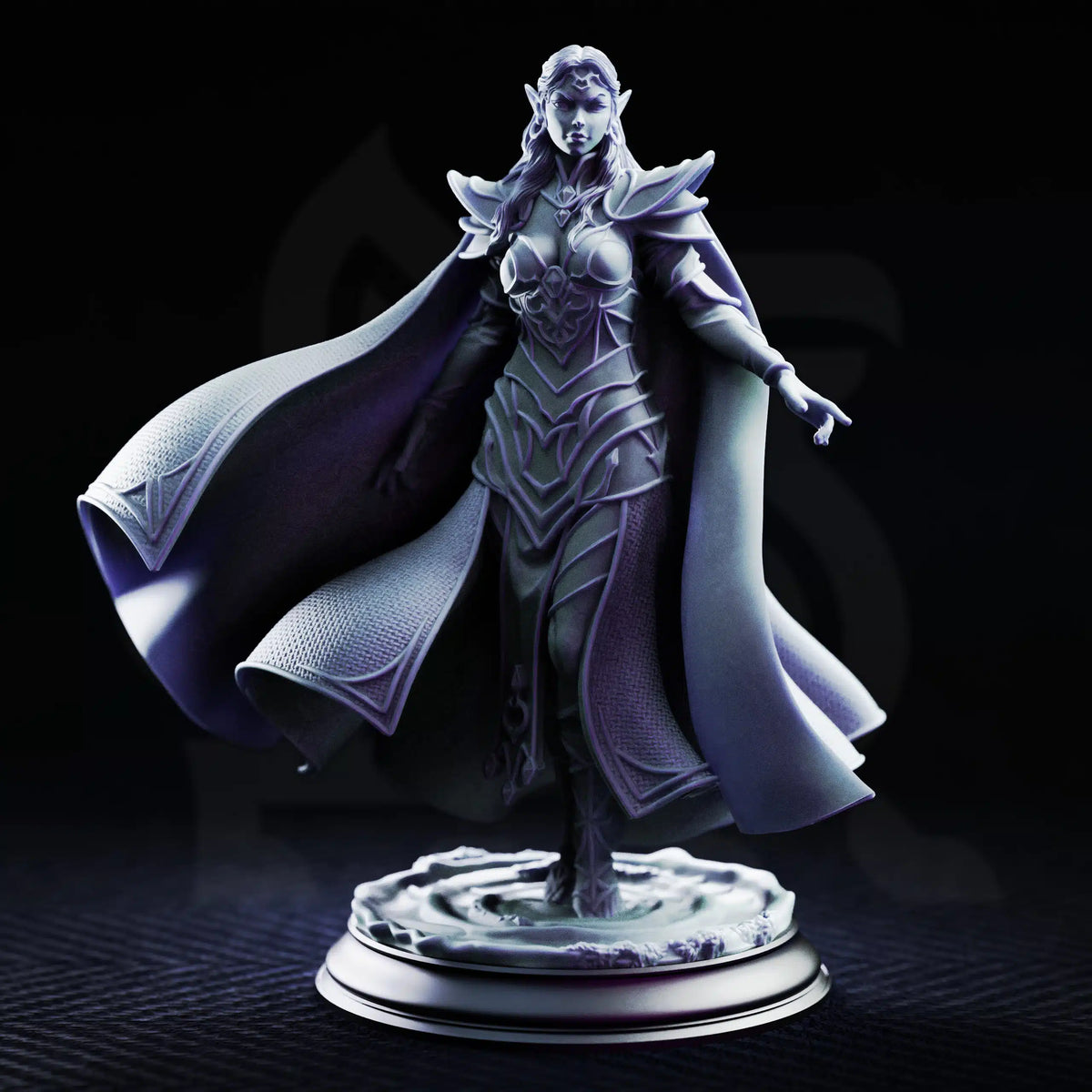 Glynaria – Priestess of the New Moon - Medium Tabletop Miniature By DM Stash