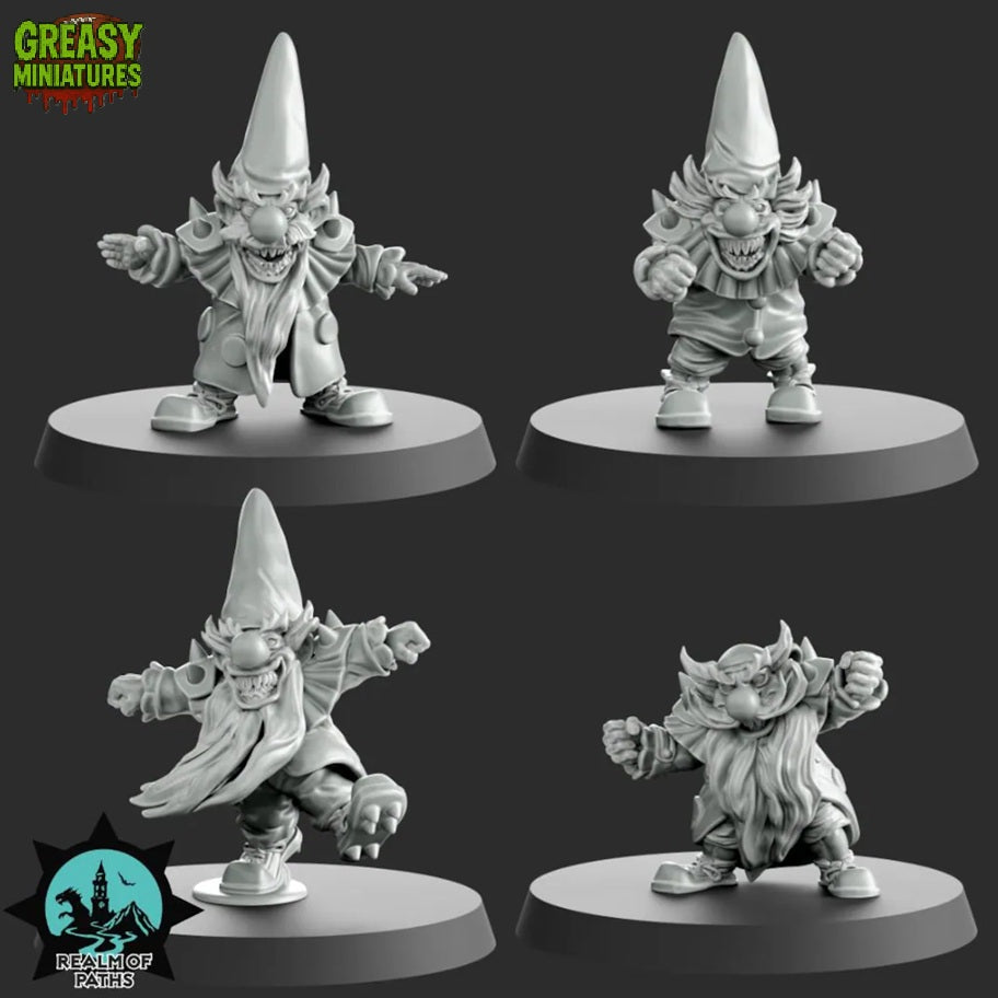 Circus Gnomedy - Gnome Fantasy Football Team - By Realm Of Paths
