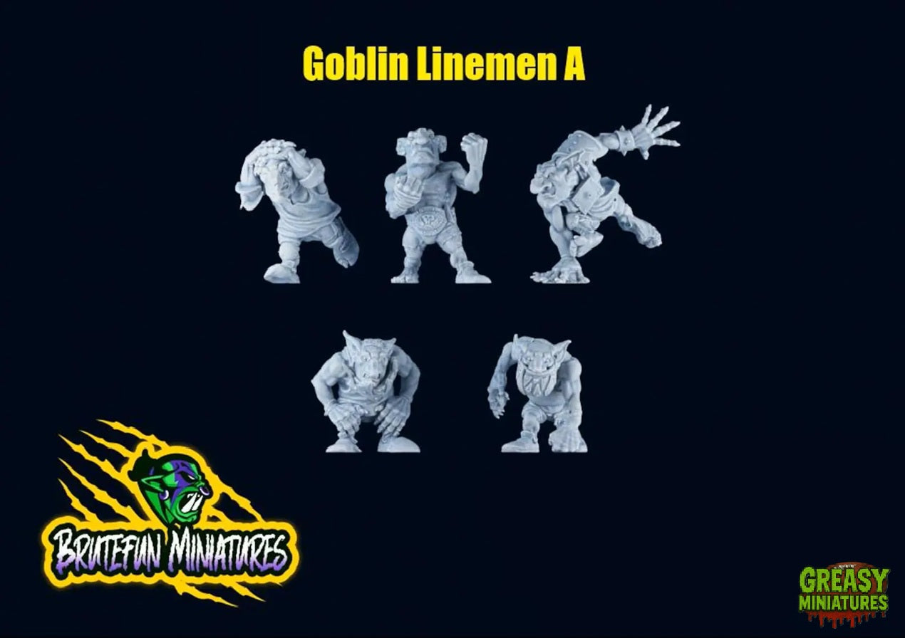 Black Orc - Brutefun Miniatures - Fantasy Football Team