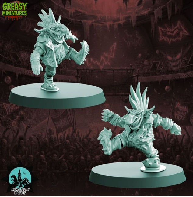 The Spiky Punk Goblin Team - Wargaming and Tabletop Team - By Realm of Paths