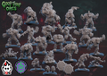 The Goop Troop - Orc Team - Greasy Miniatures X Ugni Miniatures Collaboration