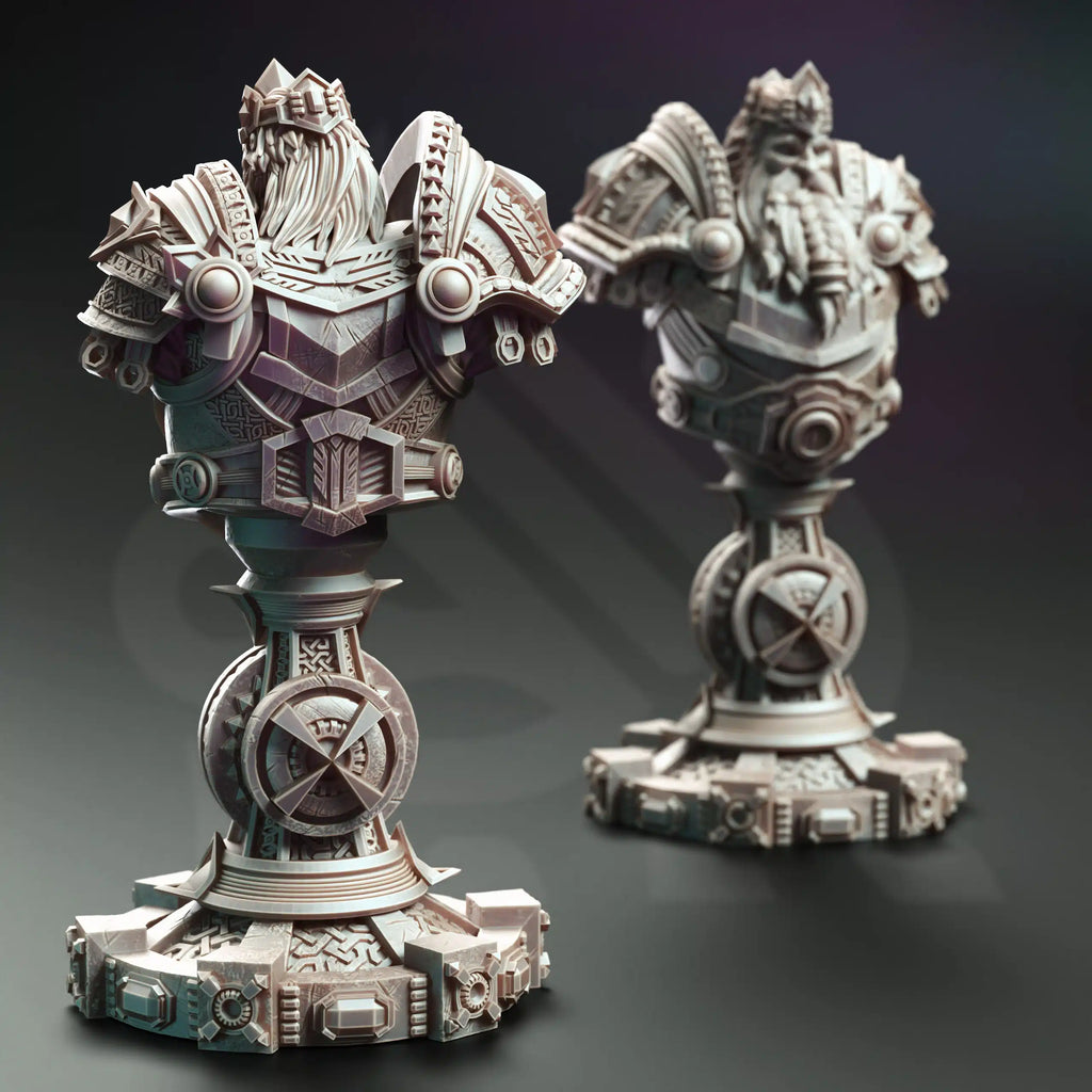 Gordrain Stonehand – Dwarven General (Bust) - By DM Stash