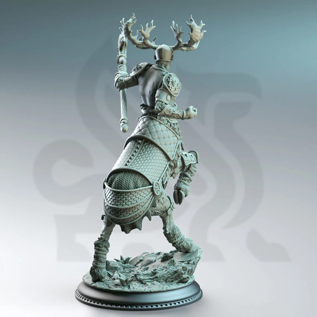 Gungnir of House Jernbark – Centaur Noble - Large Tabletop Miniature By DM Stash