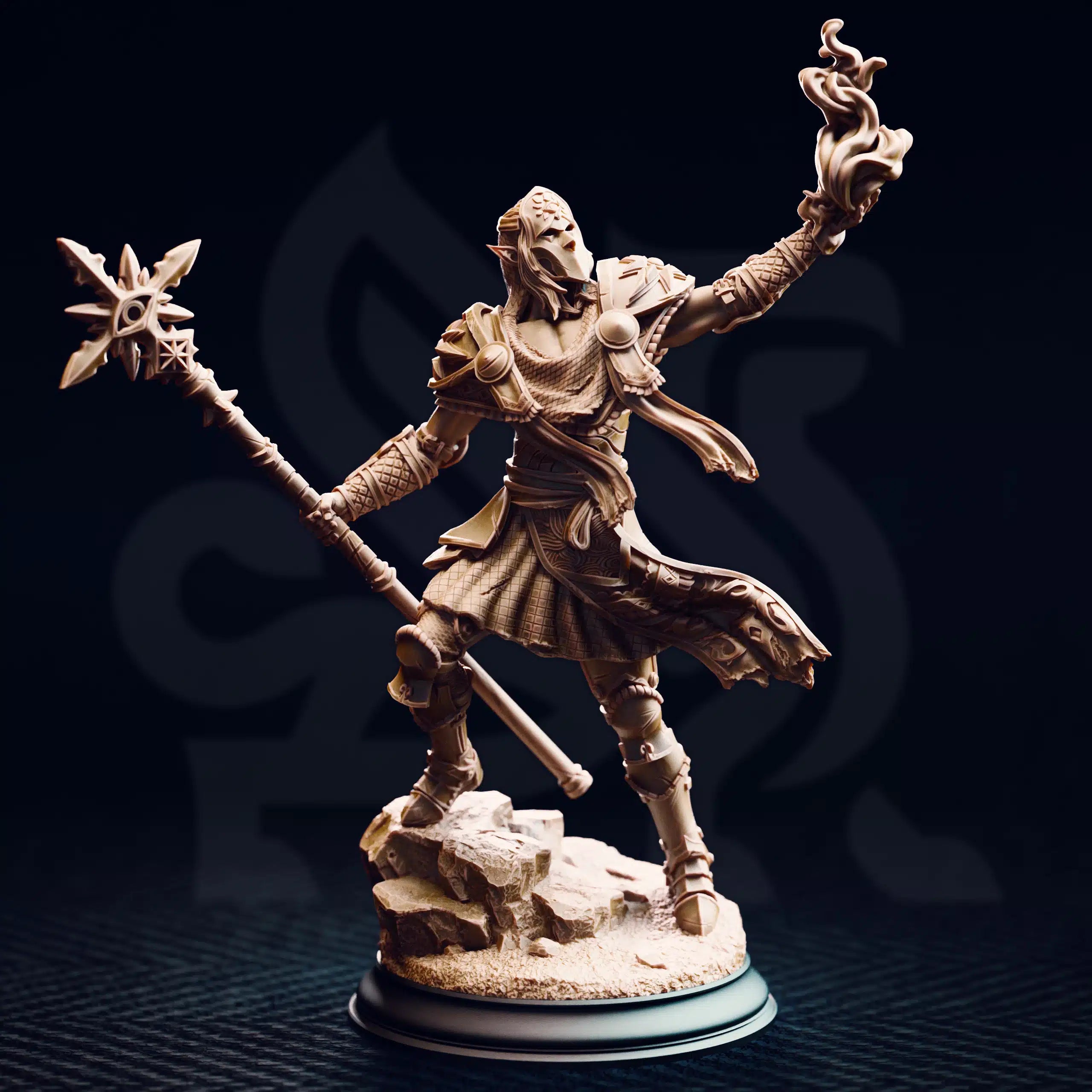 Hand of Seroca – Dark Cult Leader - Medium Tabletop Miniature By DM Stash