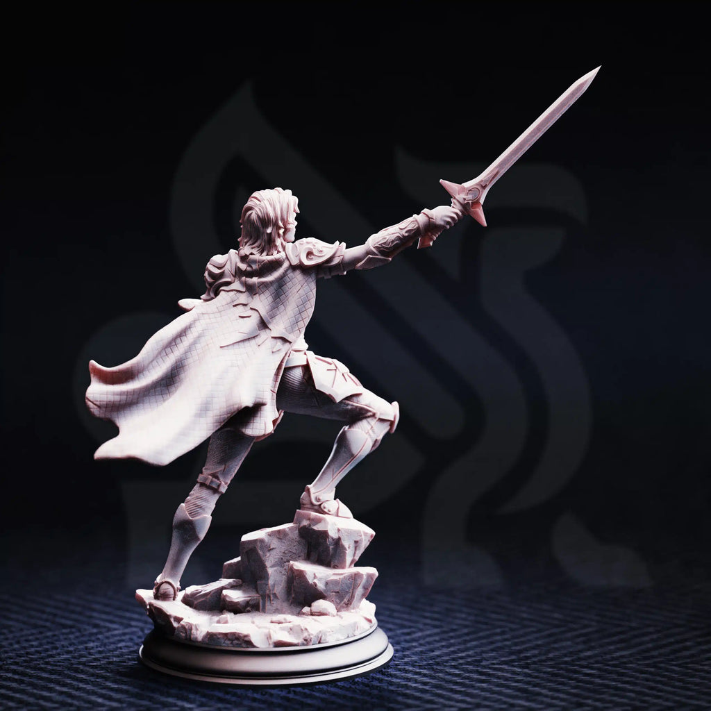Hitalia – Paladin of Glanion - Medium Tabletop Miniature By DM Stash
