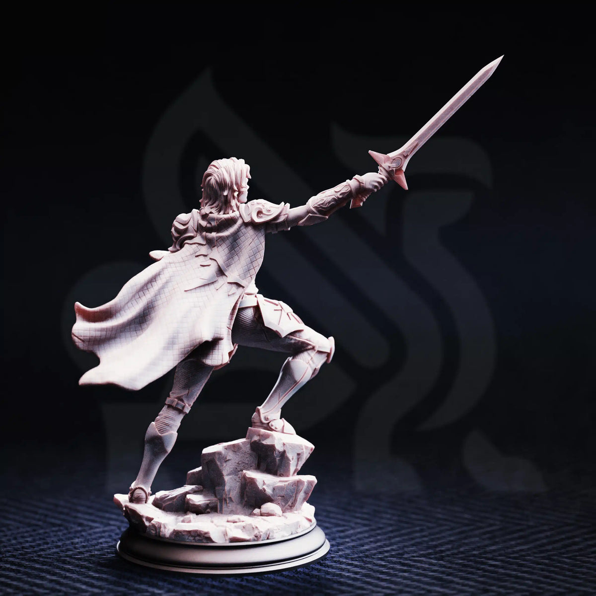 Hitalia – Paladin of Glanion - Medium Tabletop Miniature By DM Stash