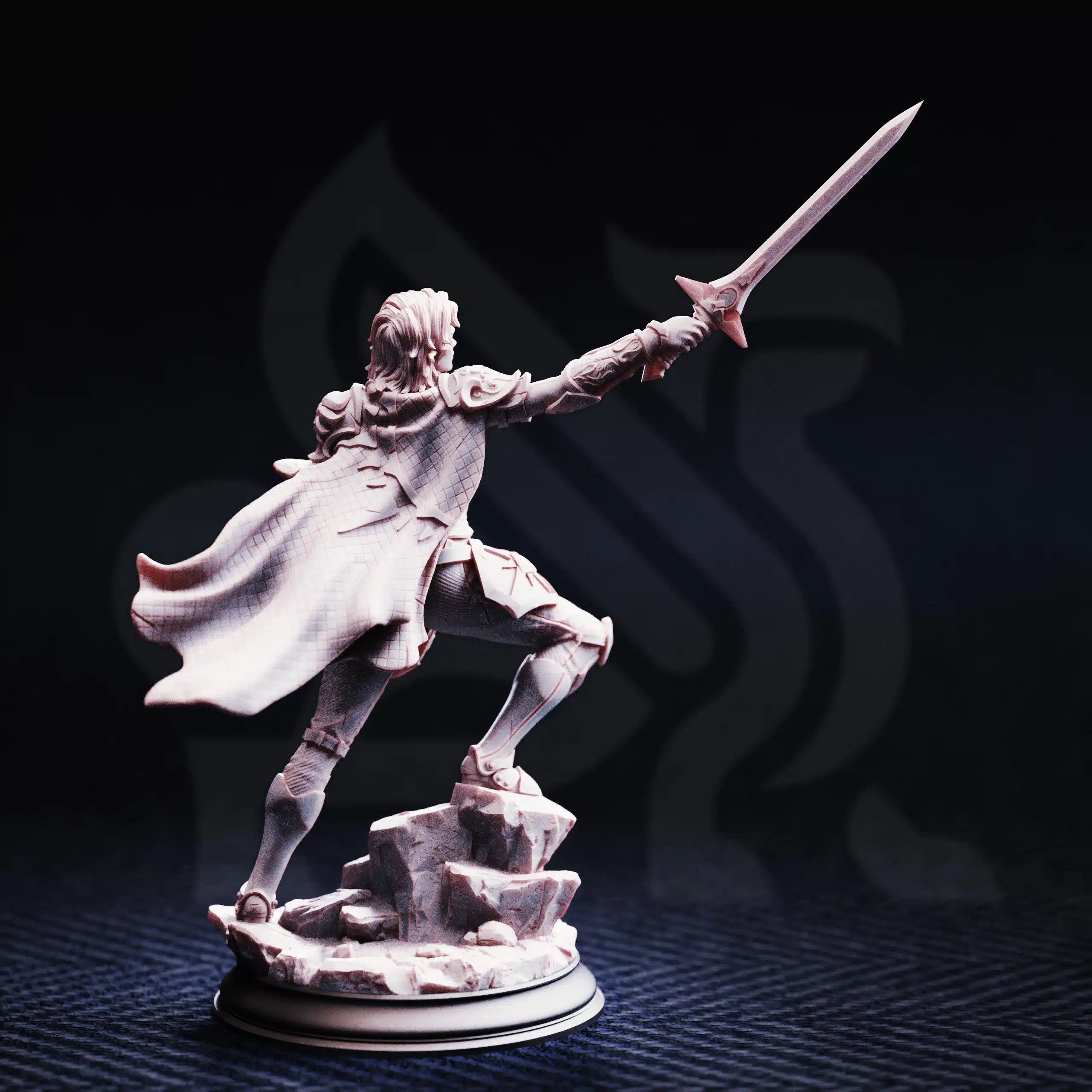 Hitalia – Paladin of Glanion - Medium Tabletop Miniature By DM Stash