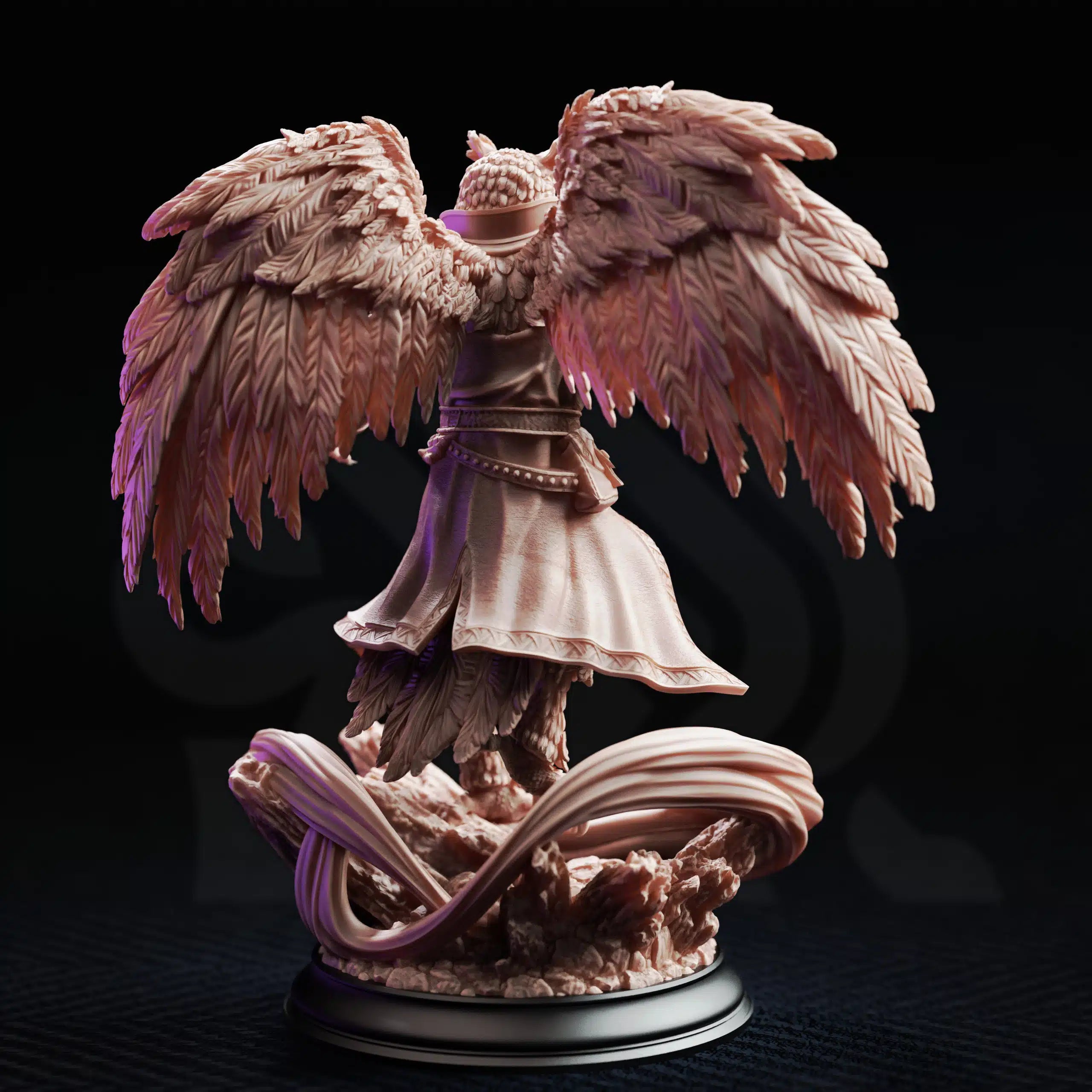 Hoover Brightfeather – Student of Evocation - Medium Tabletop Miniature By DM Stash