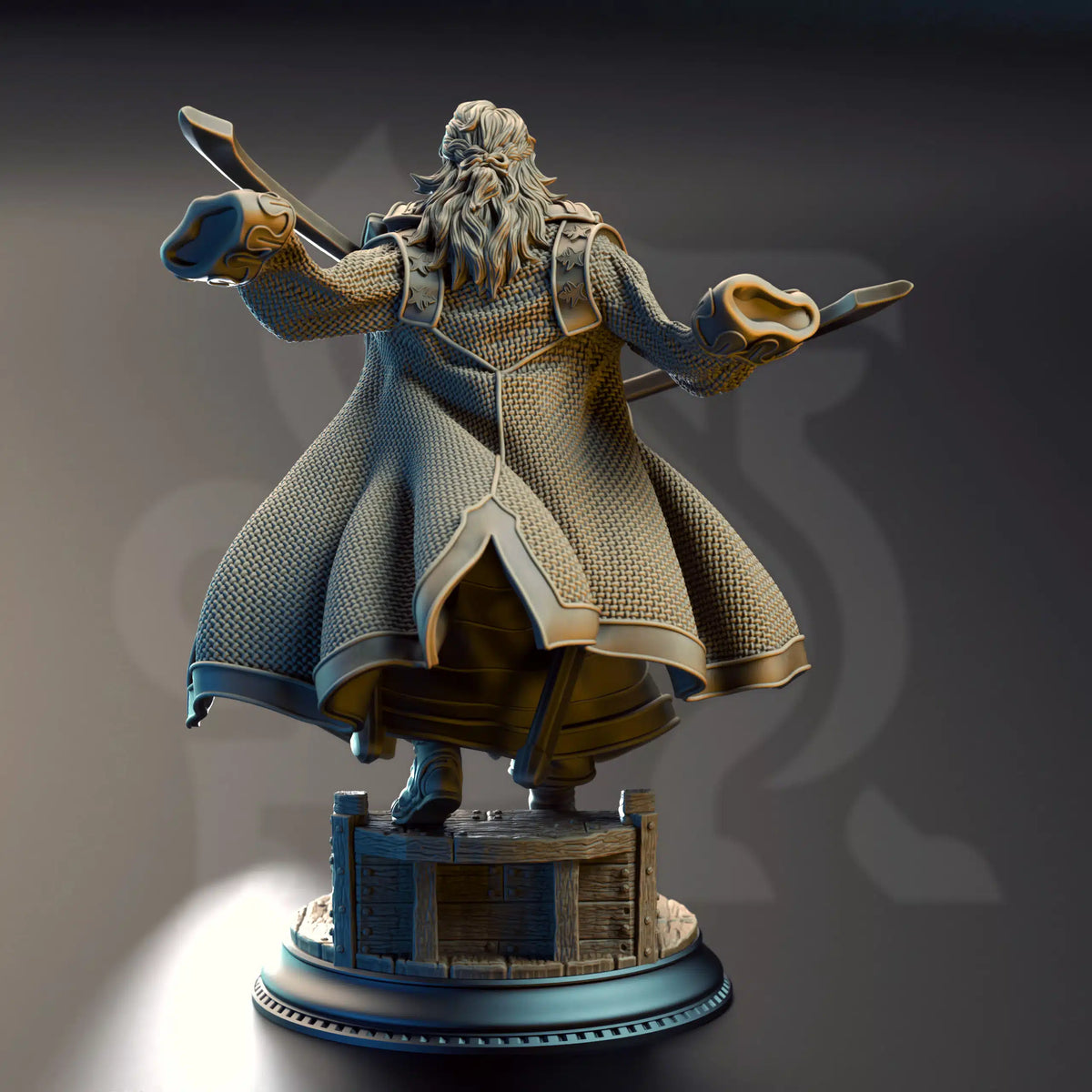 Ignacio Reyes – Hexhunter of the Sea - Medium Tabletop Miniature By DM Stash