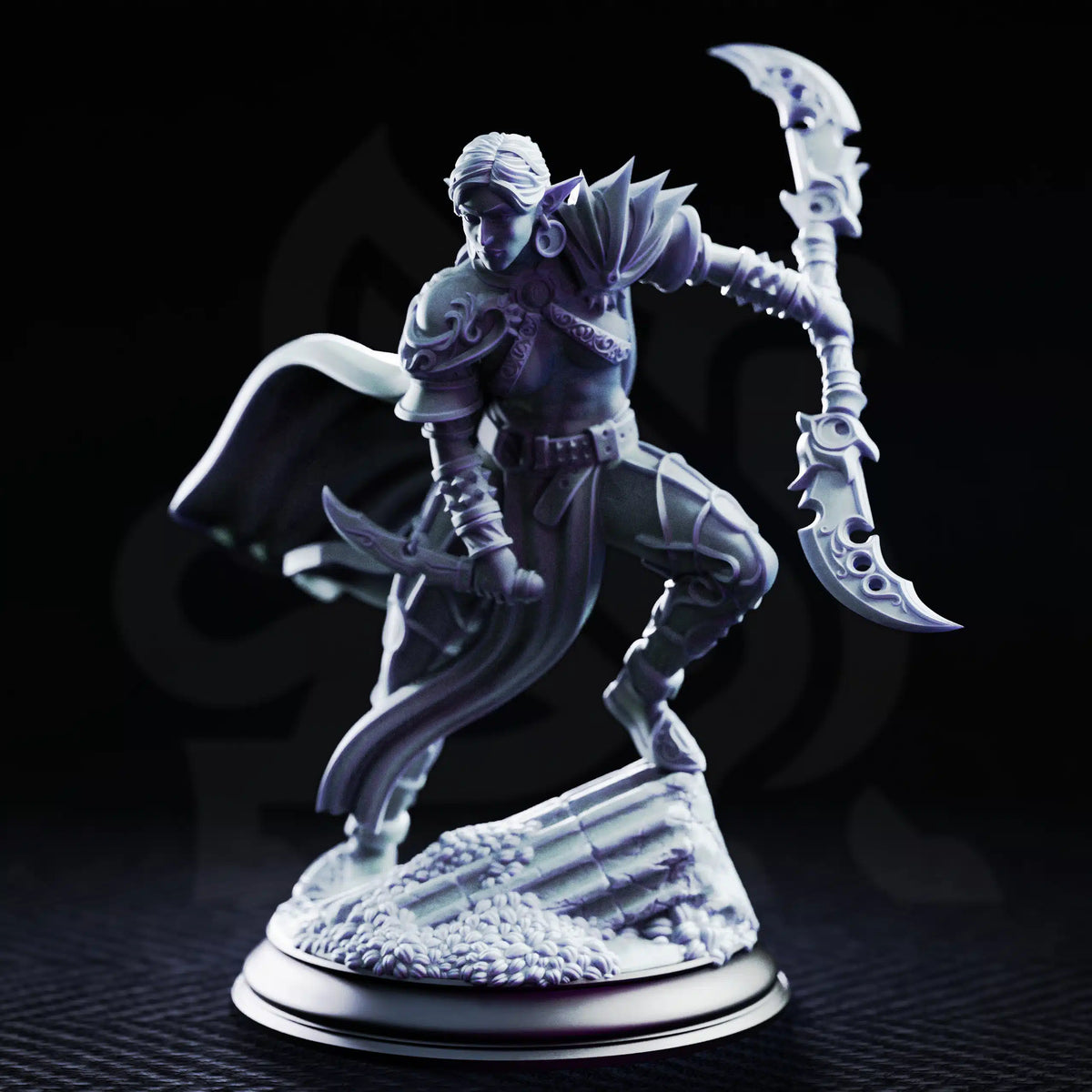 Ilyara Deri – Assassin of the Waning Moon - Medium Tabletop Miniature By DM Stash