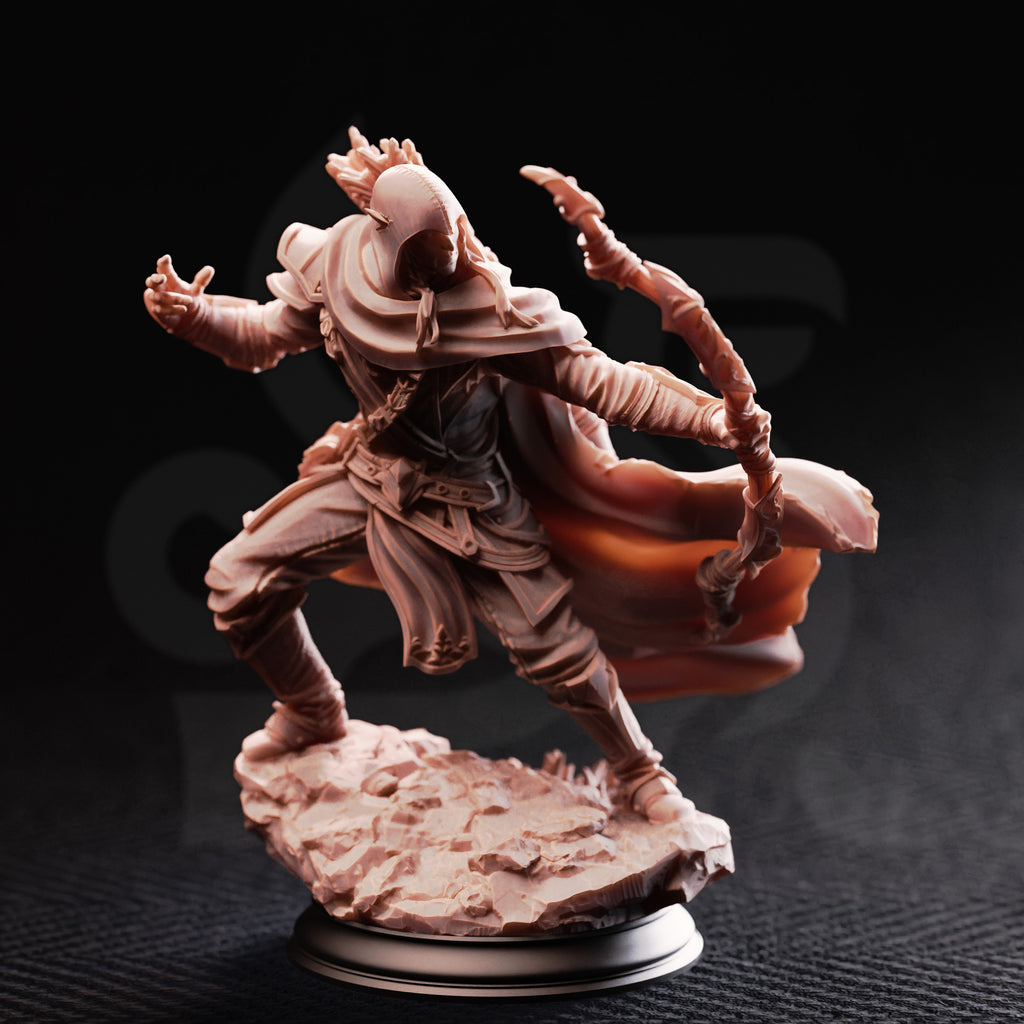 Indua’ne Viverik – Drow Ranger - Medium Tabletop Miniature By DM Stash
