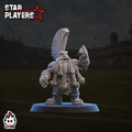 Ironfist Dwarf - Famous Player - By Ugni Miniatures