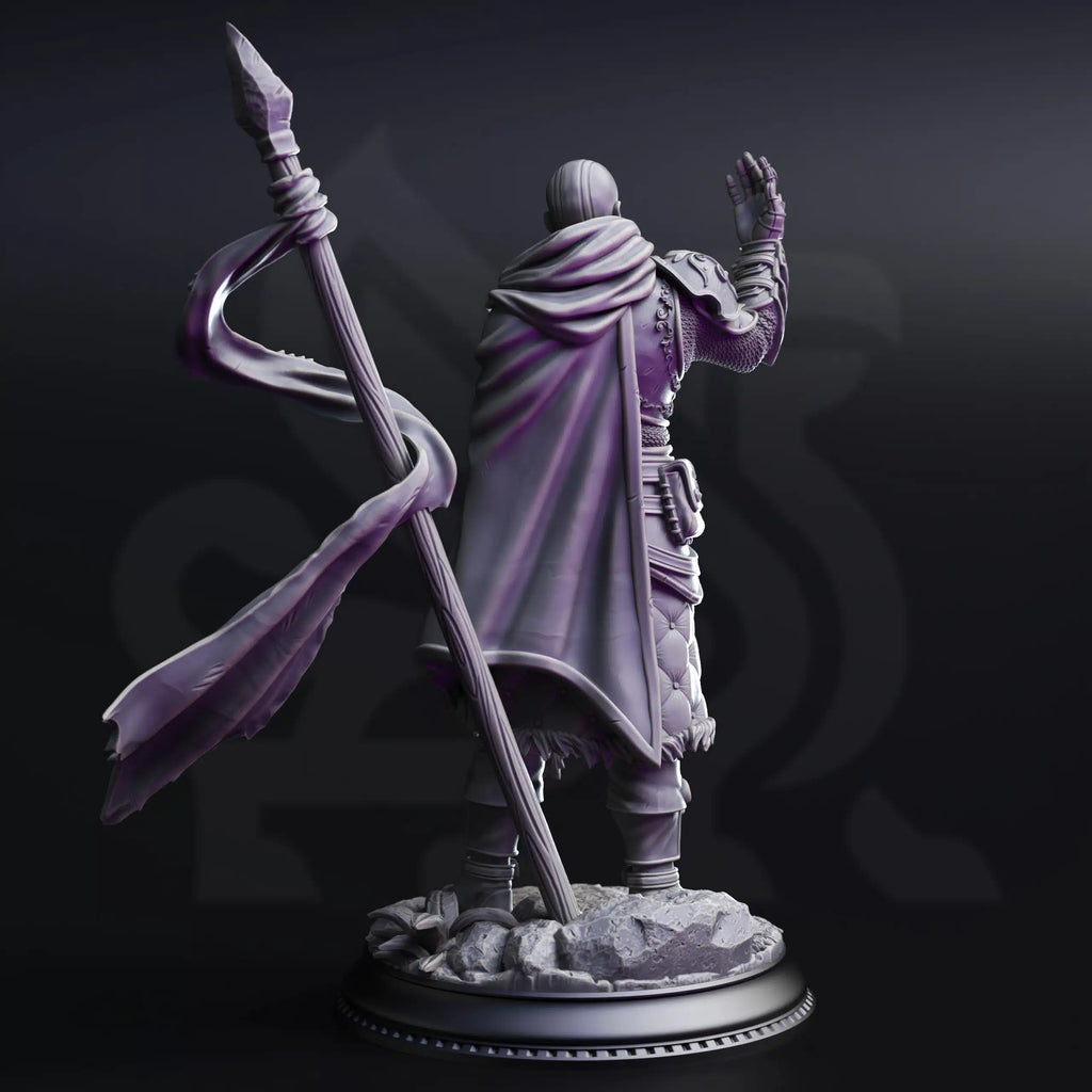 Kaiar the Omniscient – Psionic Knight - Medium Tabletop Miniature By DM Stash