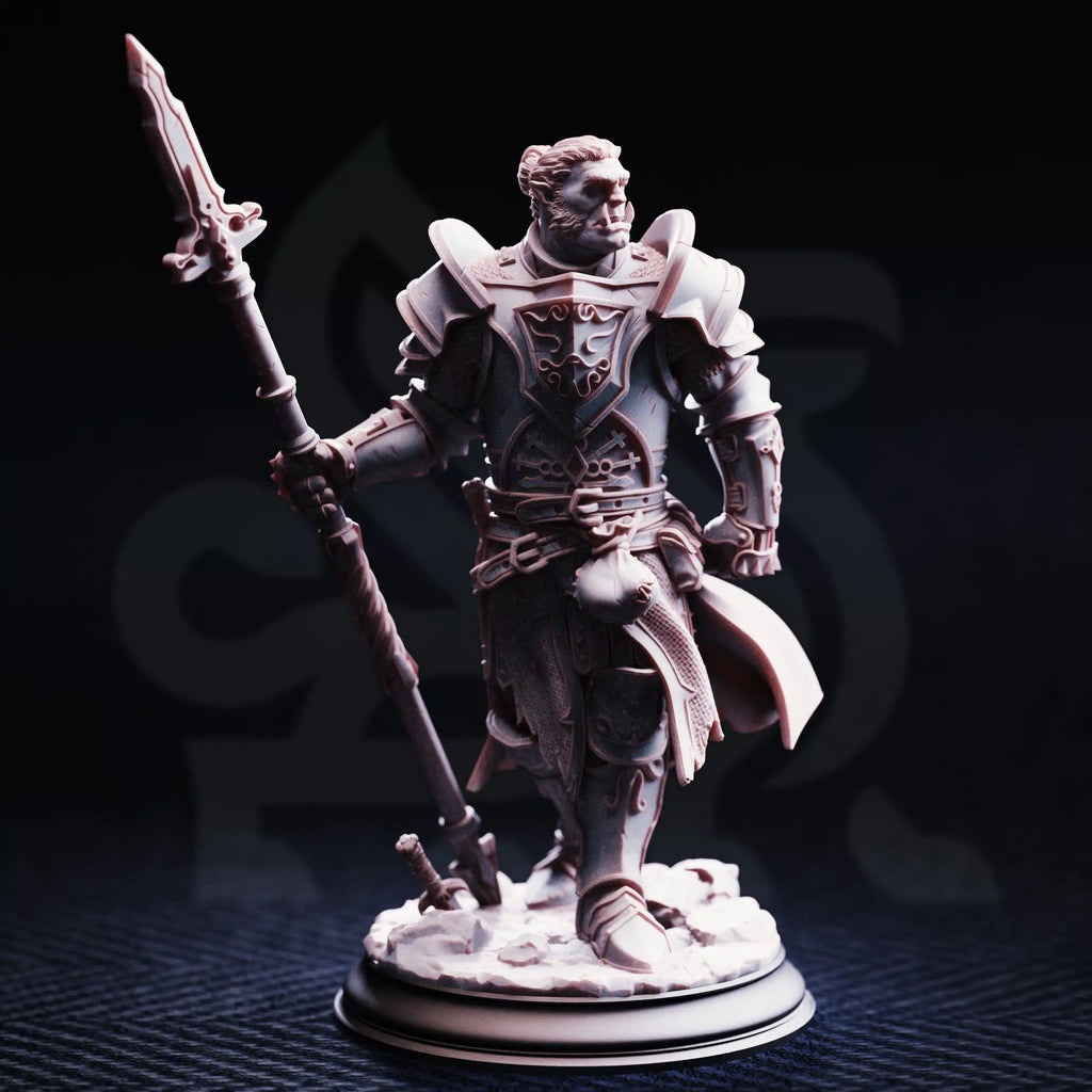 Krunthar – Knight of Horauthin - Medium Tabletop Miniature By DM Stash