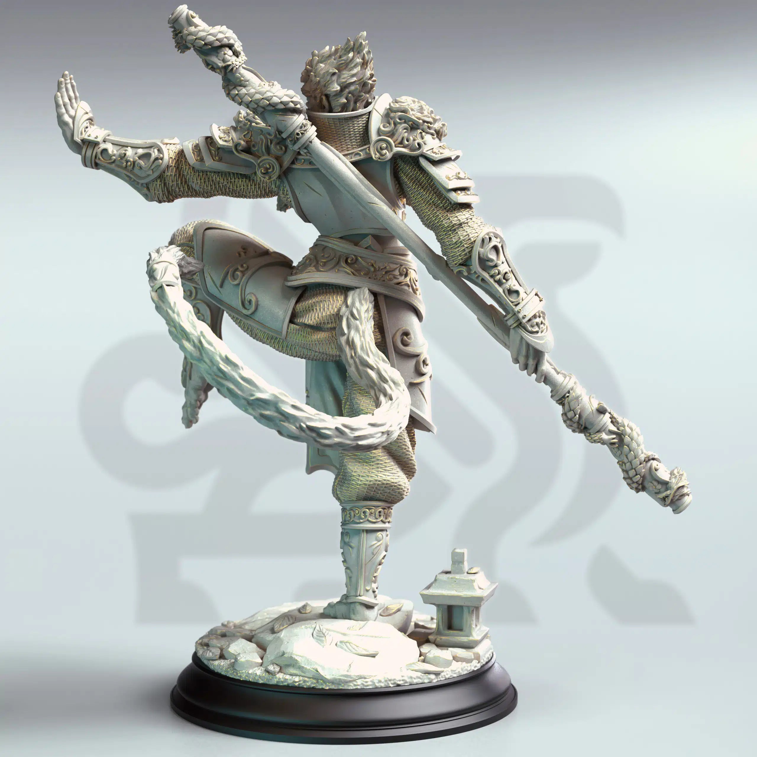 Kuzen – The Traveller - Medium Tabletop Miniature By DM Stash