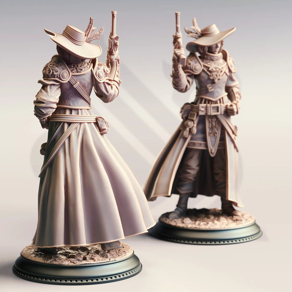 Lady Cirilia of the Reach – High Inquisitor - Medium Tabletop Miniature By DM Stash