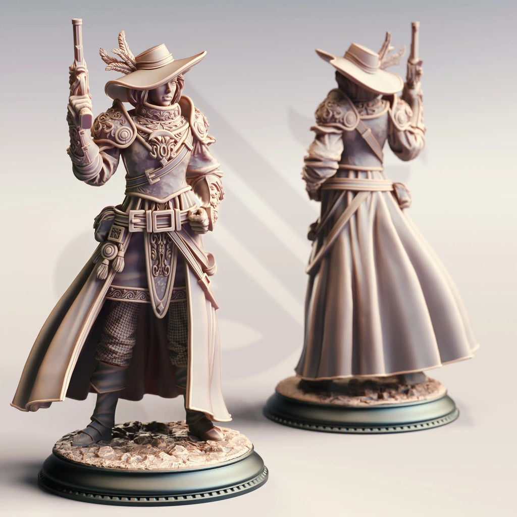 Lady Cirilia of the Reach – High Inquisitor - Medium Tabletop Miniature By DM Stash