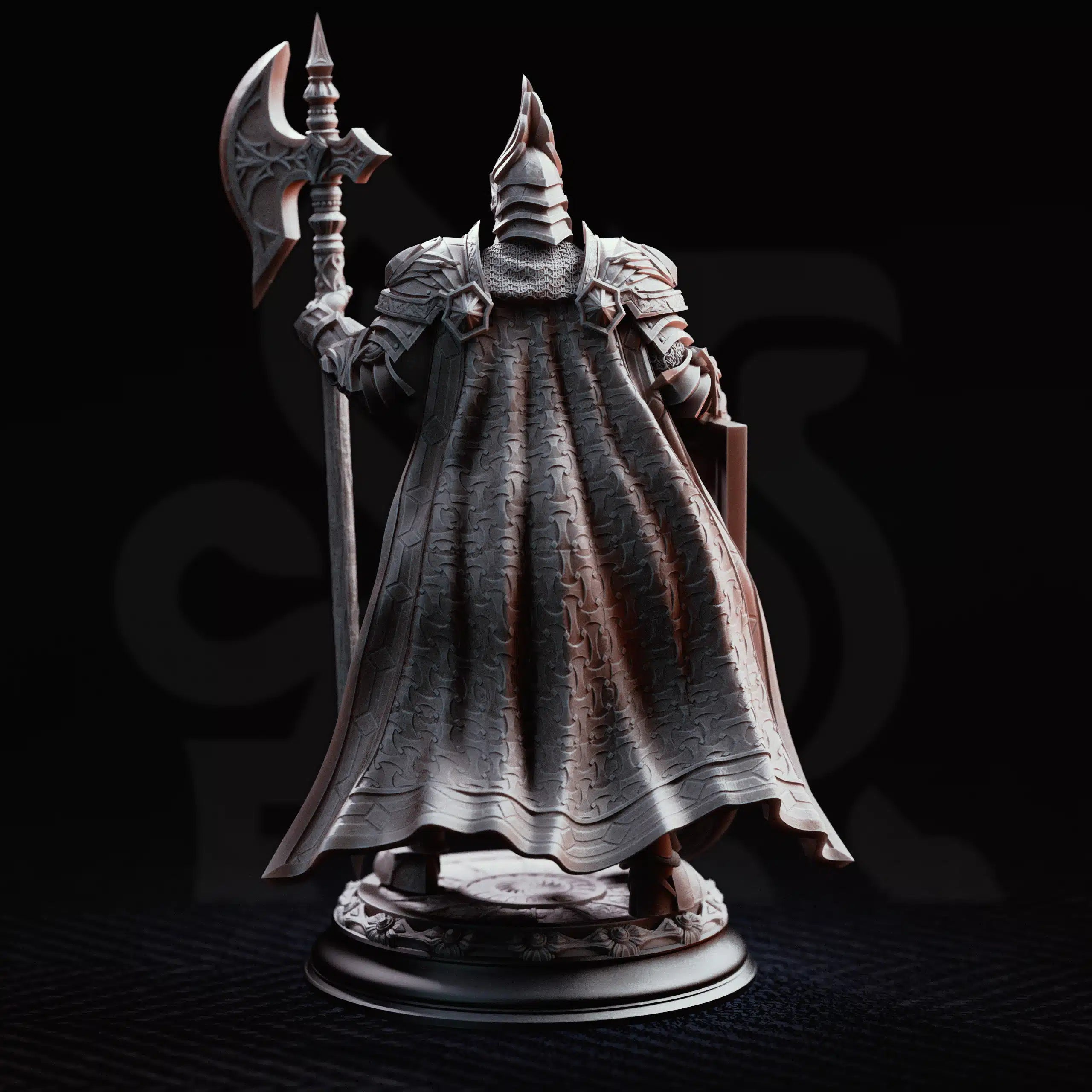 Lars von Findros – Elite Knight of the North - Medium Tabletop Miniature By DM Stash